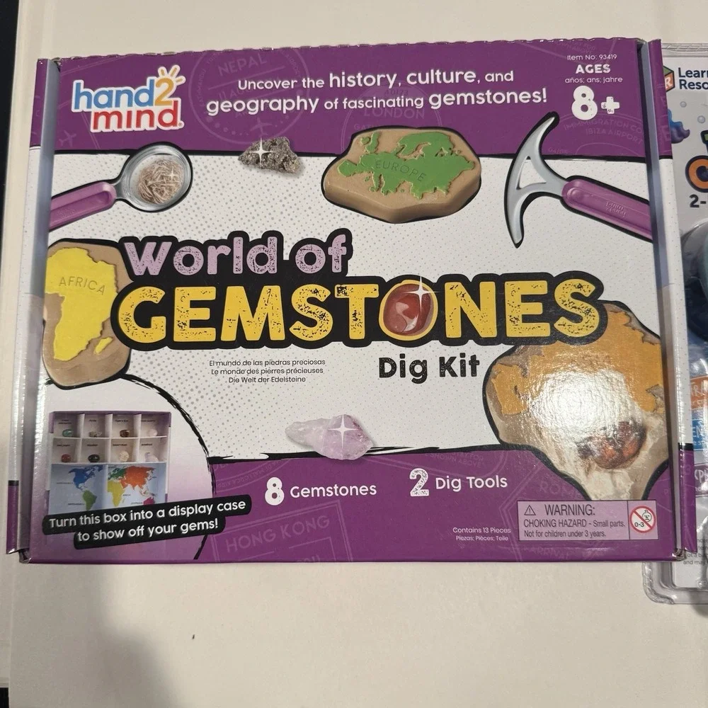 Learning Resources Beaker Creatures & Hand2Mind Gemstone Kit
